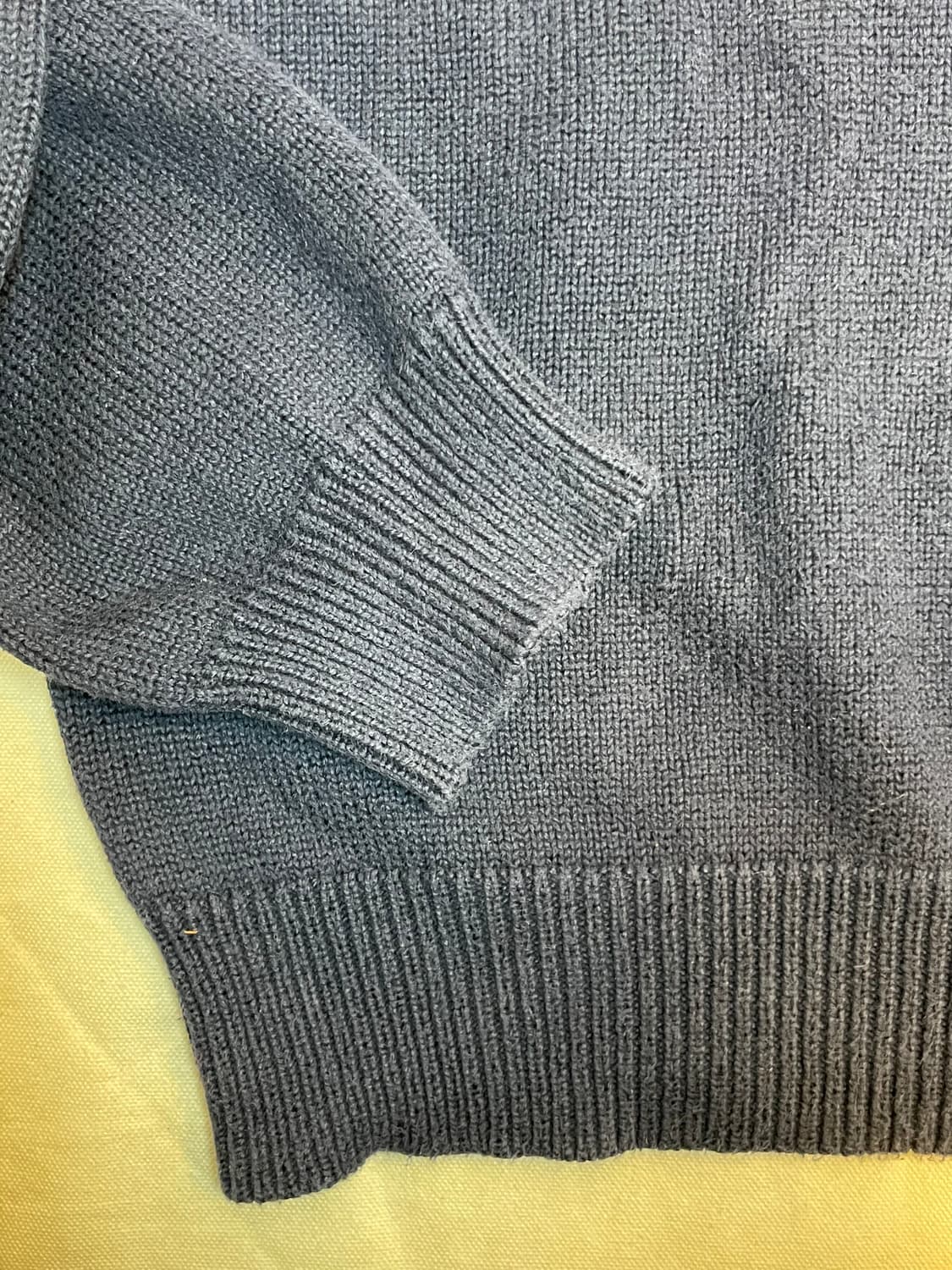 폴로 반집업 니트 상품이미지5