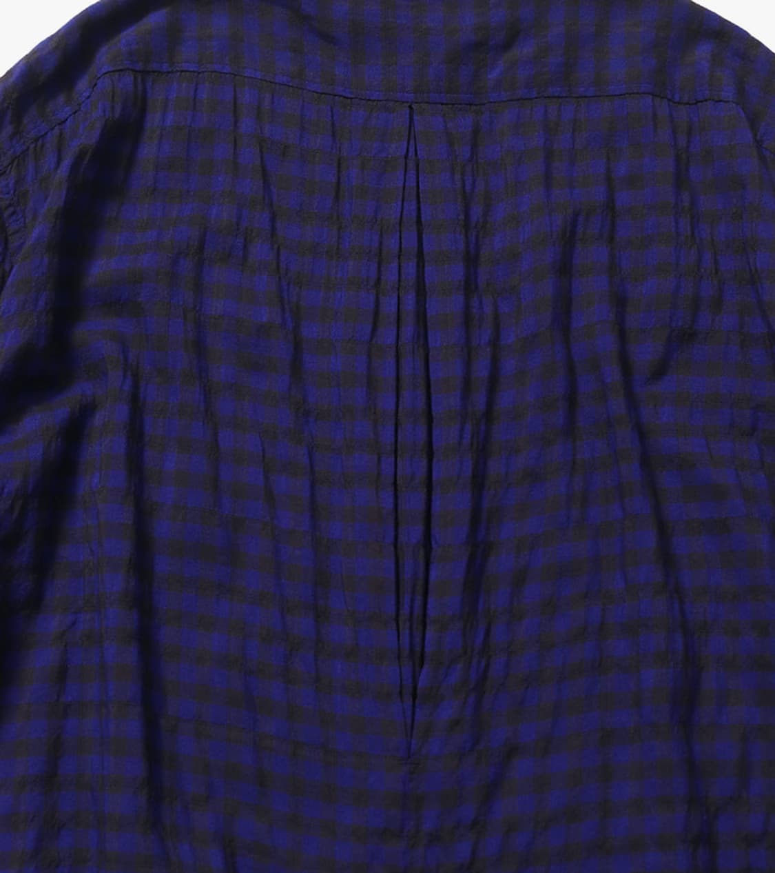 NANO UNIVERSE - BAND COLLAR CHECK SHIRT 상품이미지9