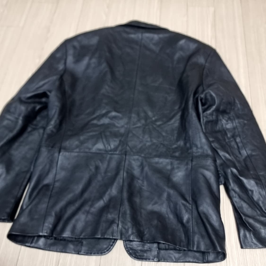 이신우옴므 블랙 가죽 자켓(100) 상품이미지7