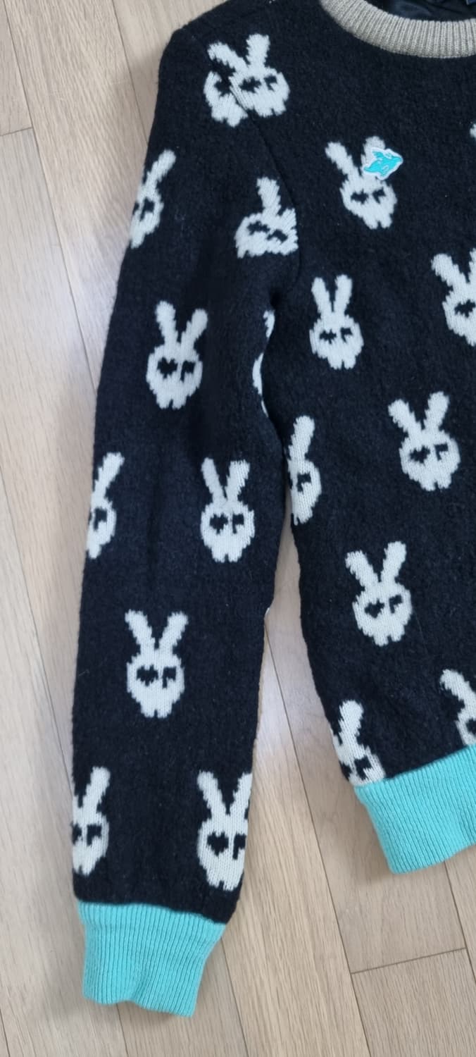 파리게이츠 골프 방풍 울91% 바니 니트 2size M _ 여성 상품이미지3