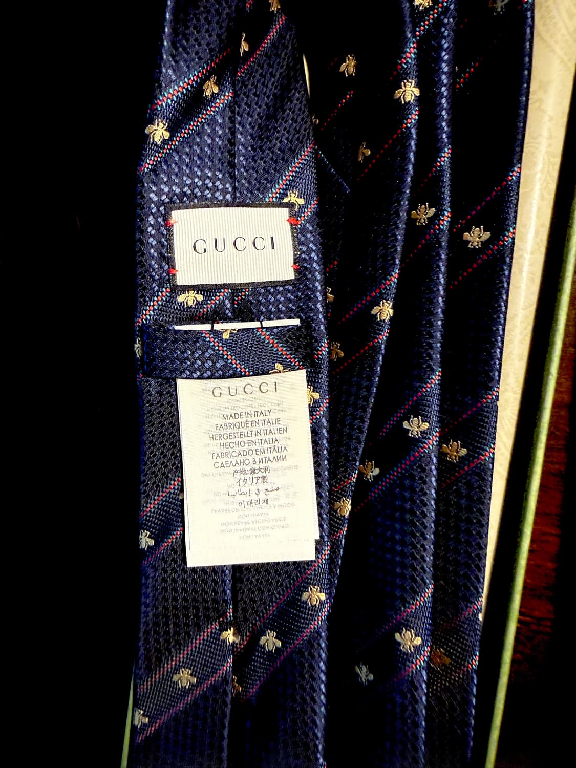 구찌넥타이 판매 합니다_ 상품이미지4