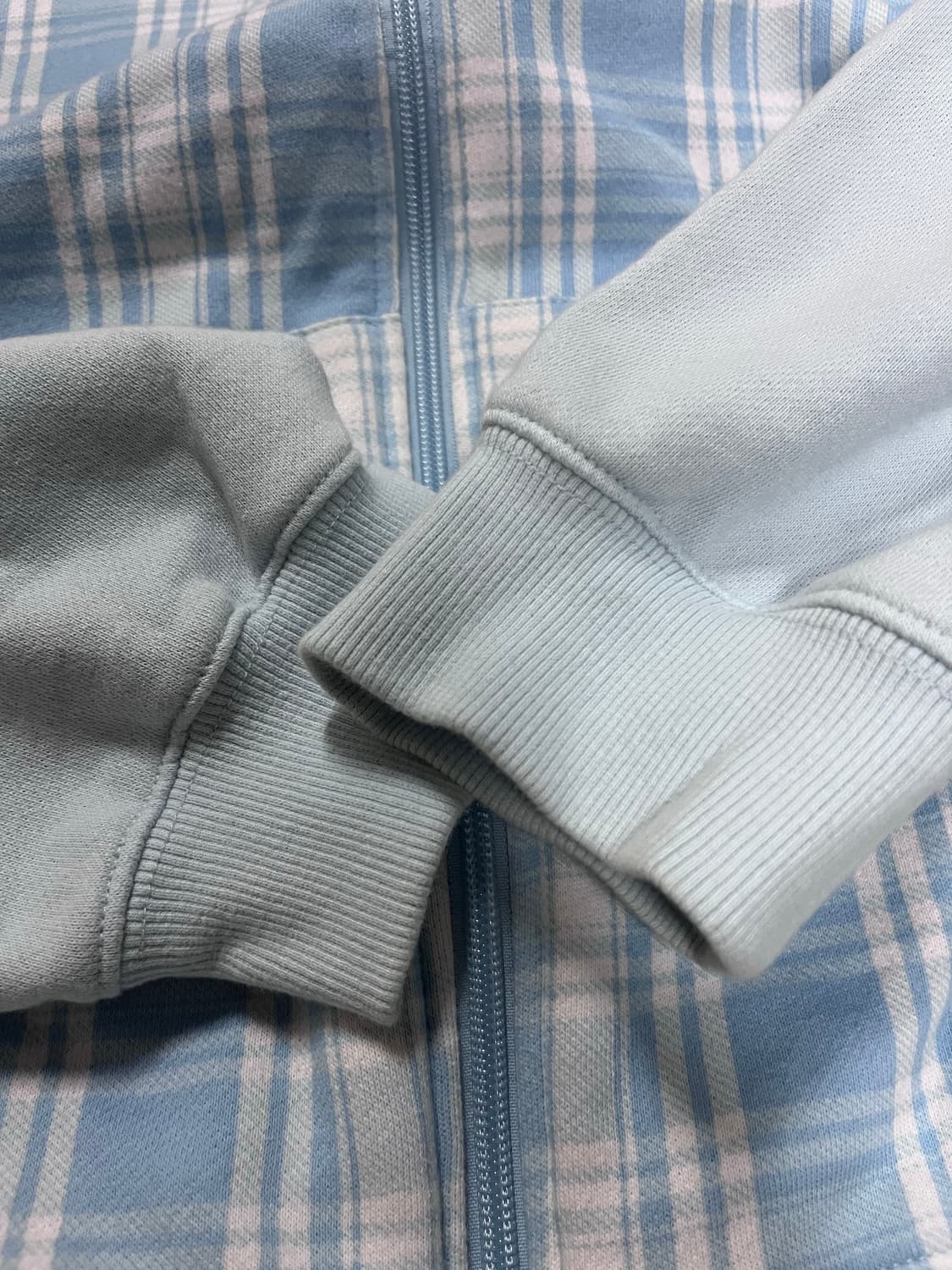 L) YARDSALE 야드세일 풀 집업 블루 상품이미지6