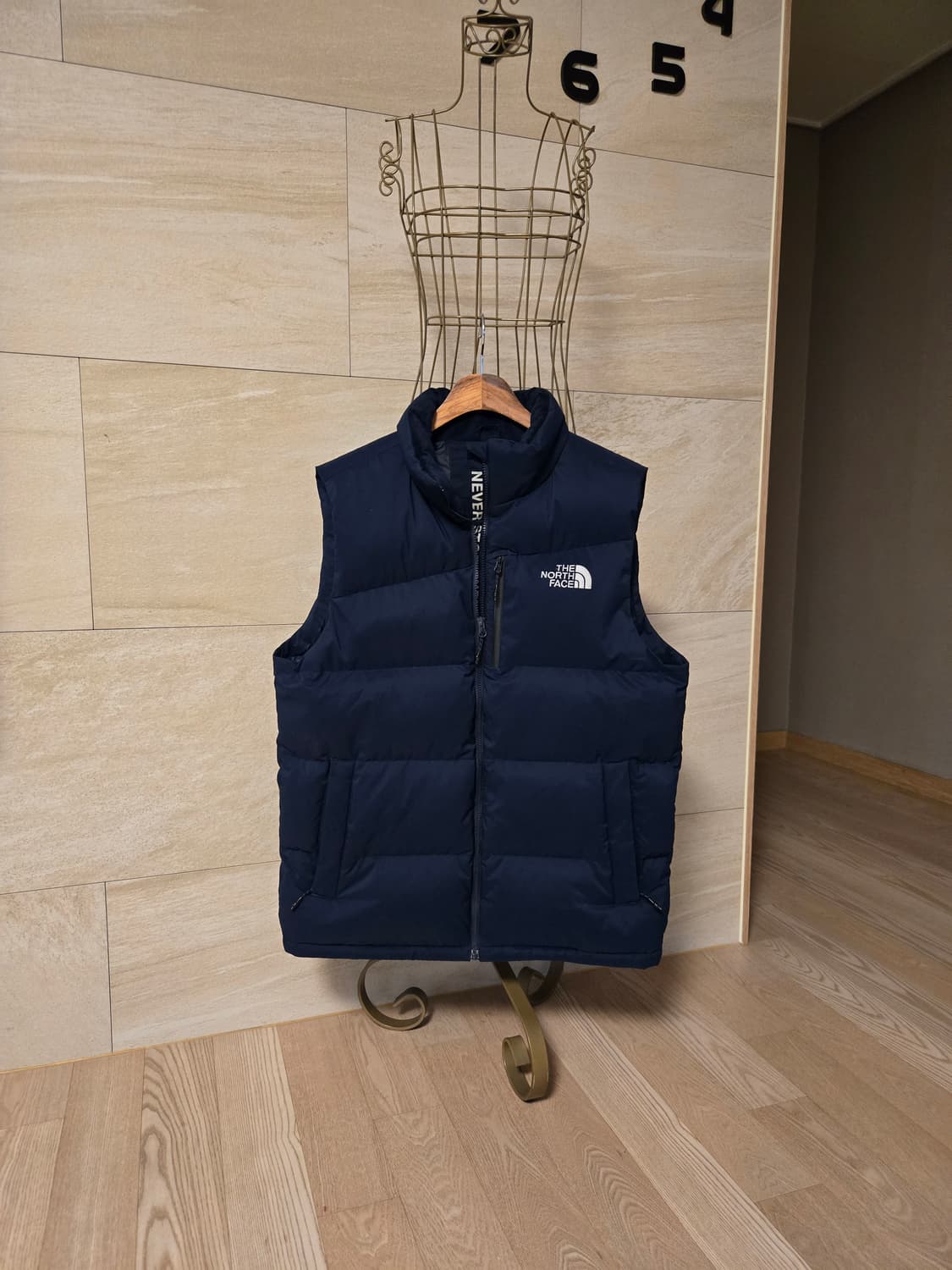 [110/2XL] 노스페이스 남성 덕다운 패딩 조끼 상품이미지1