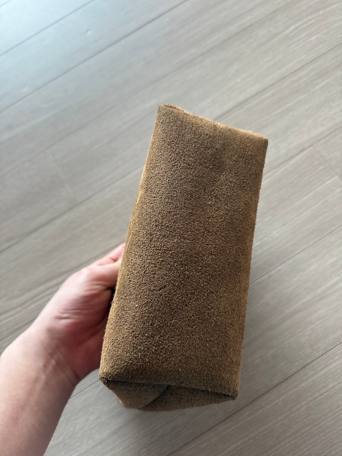 더블알엘 rrl 리미티드 에디션 러프아웃 스웨이드 파우치 상품이미지2