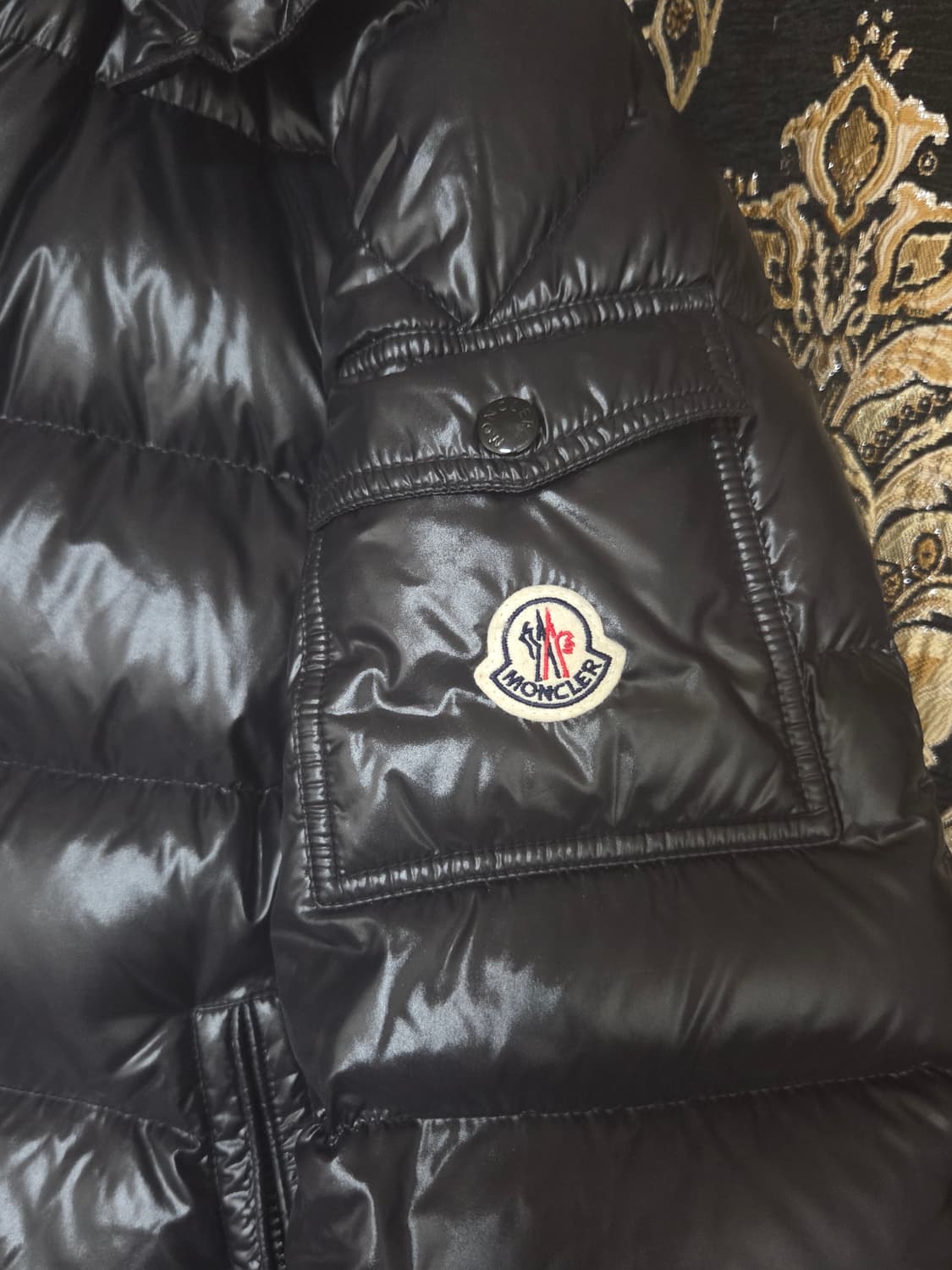 [풀구성]몽클레어 마야 블랙 유광 패딩 3 상품이미지2