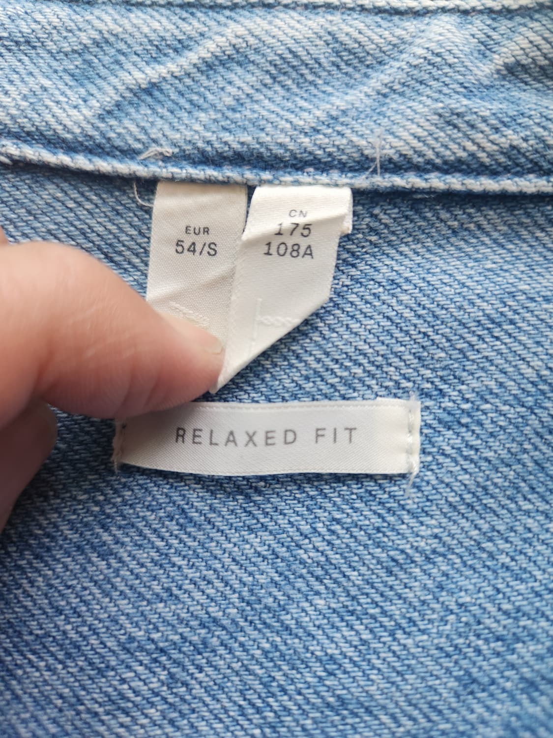 아르켓 데님 셔츠 M정도(표기S) 상품이미지2