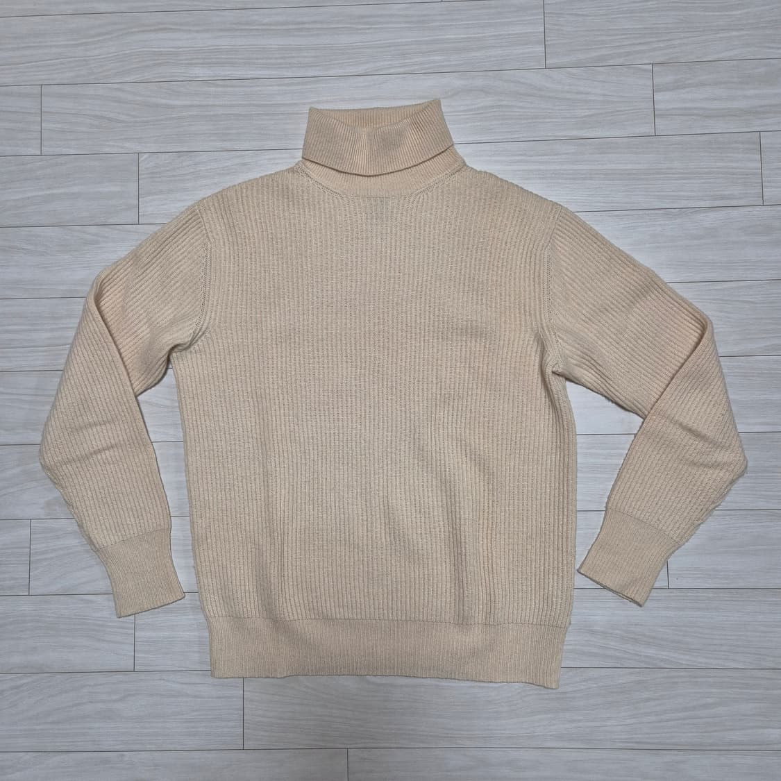 바스통 311 터틀넥 니트 아이보리 M 상품이미지1