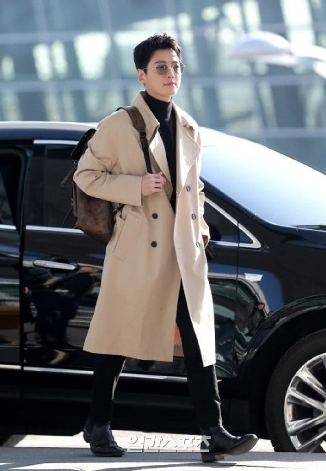 클럽모나코 베이지 트렌치 코트 (1회 착용) 100~105 상품이미지1