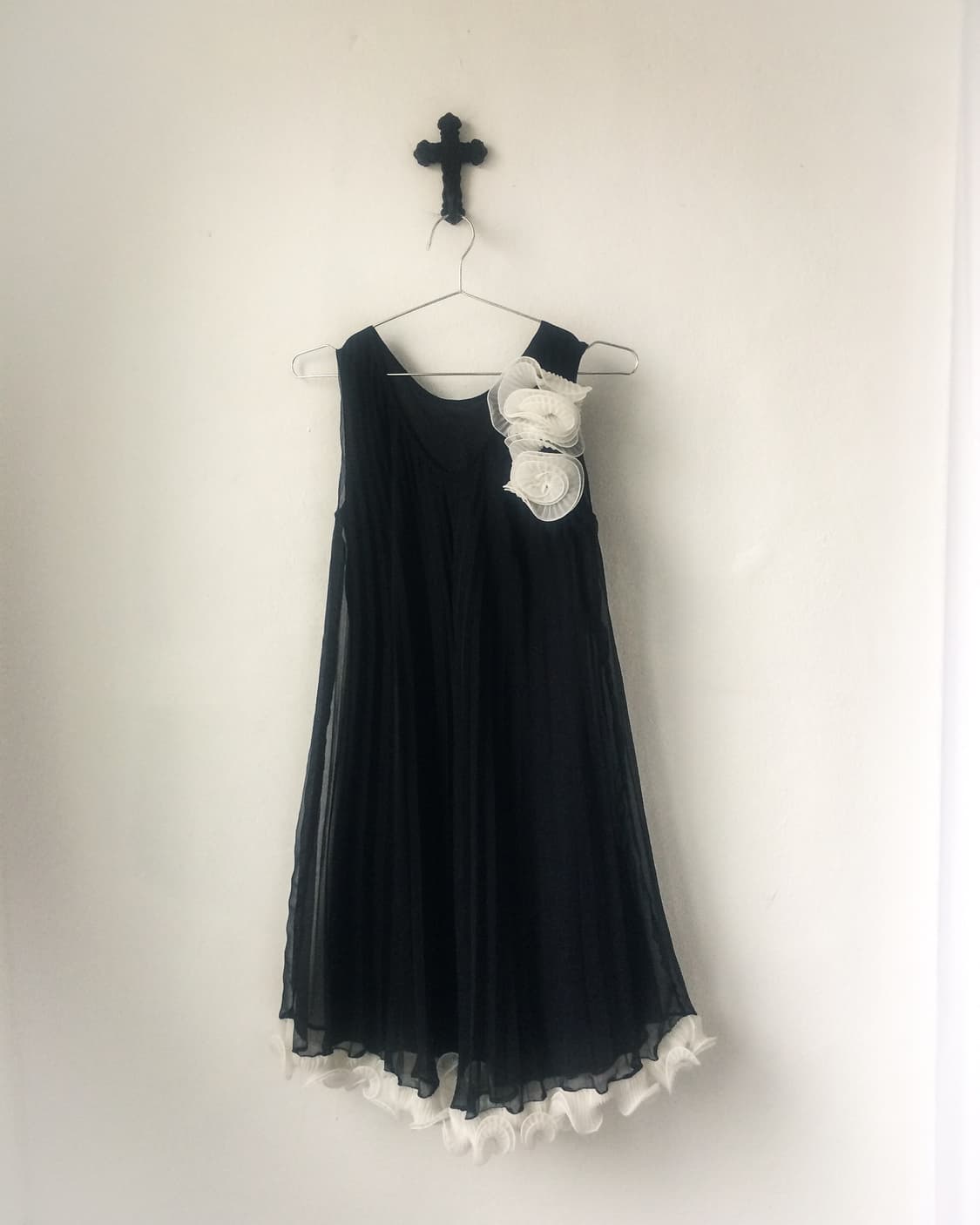 Corsage point sleeveless one piece 상품이미지2