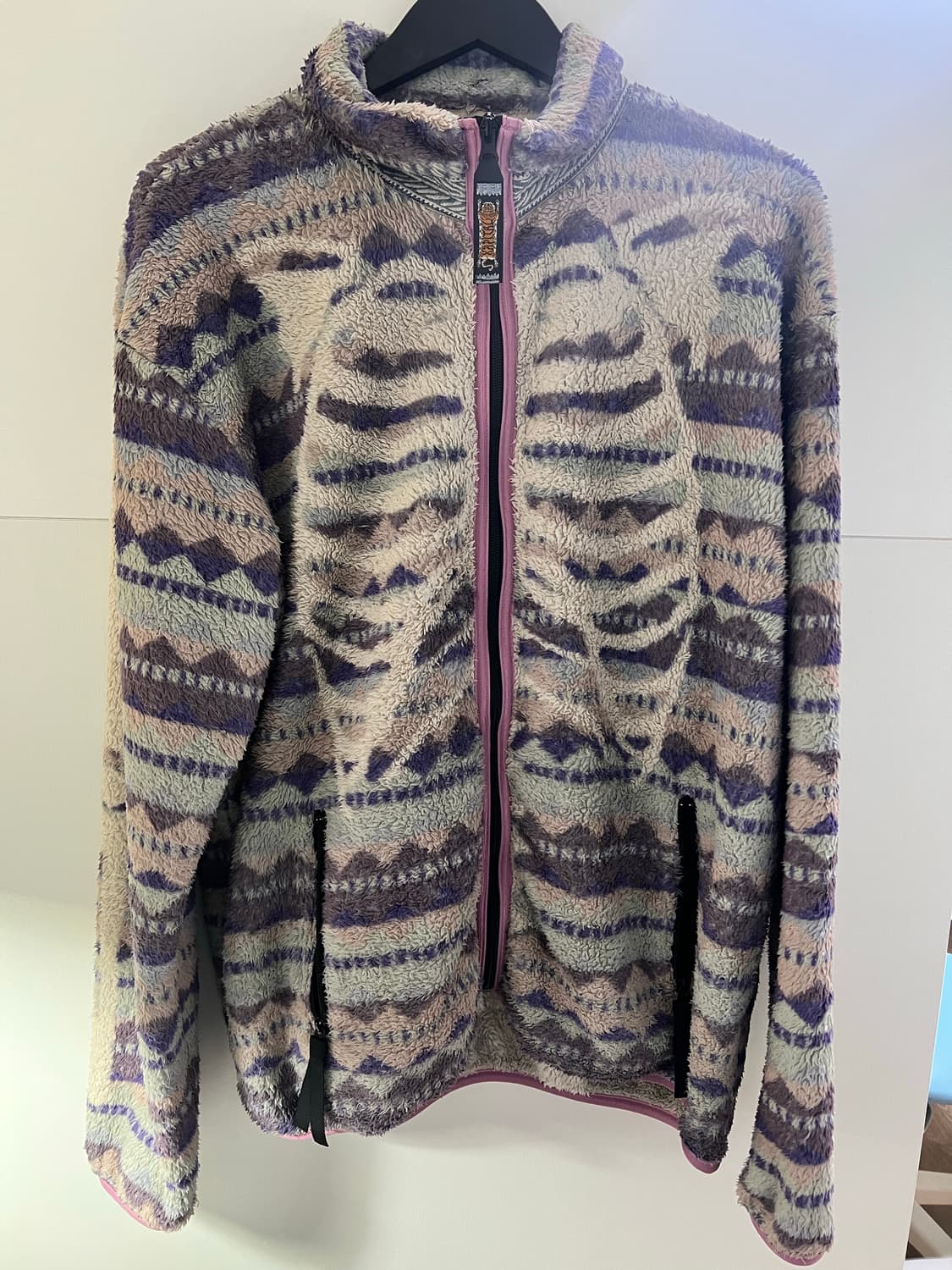 캐피탈 본 후리스 퍼플 5 사이즈 판매 상품이미지1