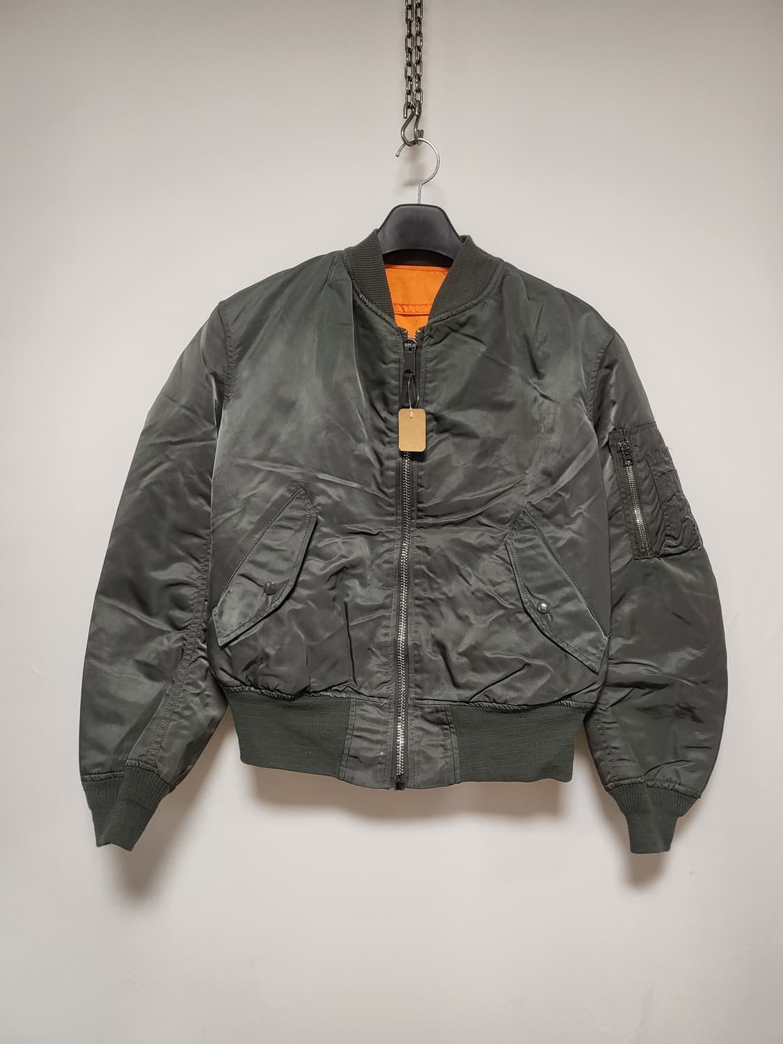 알파인더스트리. 리버시블 MA1 항공점퍼 상품이미지1