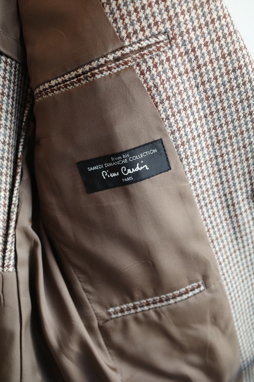 Pierre Cardin 피에르 가르뎅 트위드 울 자켓  상품이미지5