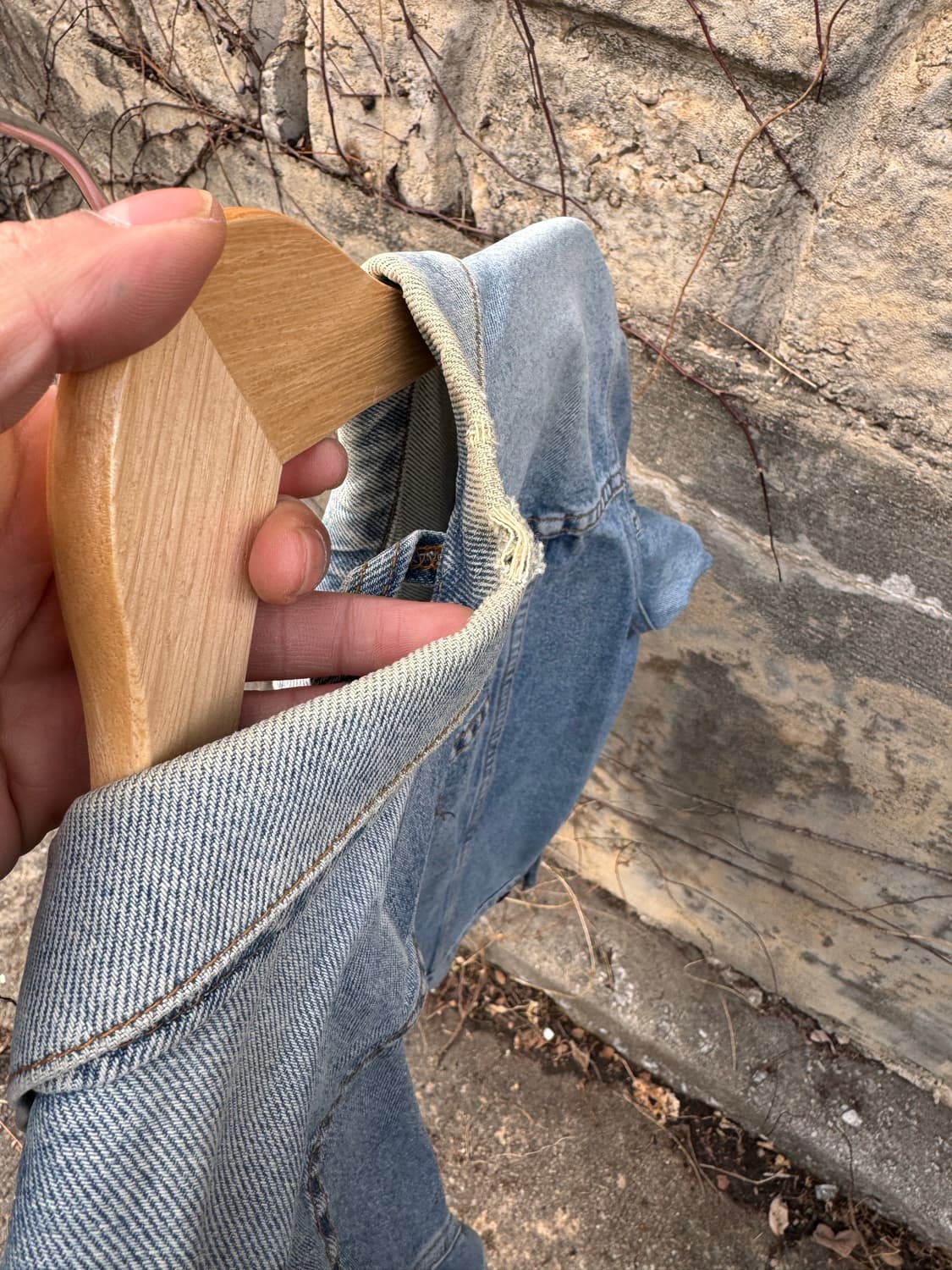 90s 리바이스 빈티지 3rd 워싱 데님 트러커 자켓 xl 상품이미지9