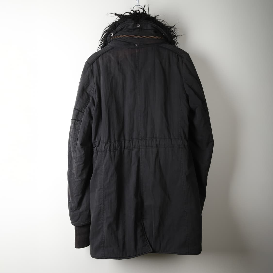 M / Zadig & Voltaire 쟈딕앤볼테르 퍼 야상 자켓 블랙 상품이미지2