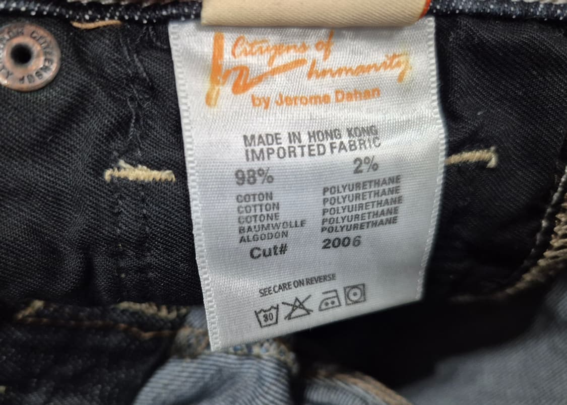 시티즌 오브 휴머니티 흑청 데님(새제품 컨디션) 상품이미지7