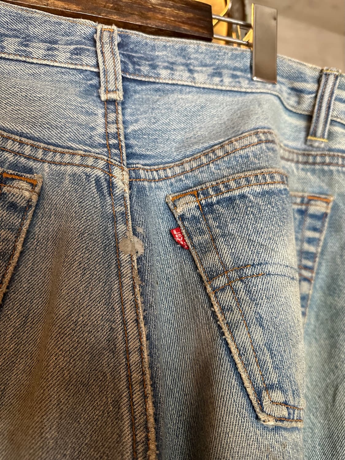 80s USA Levis 501 0000 Denim Pants 상품이미지4