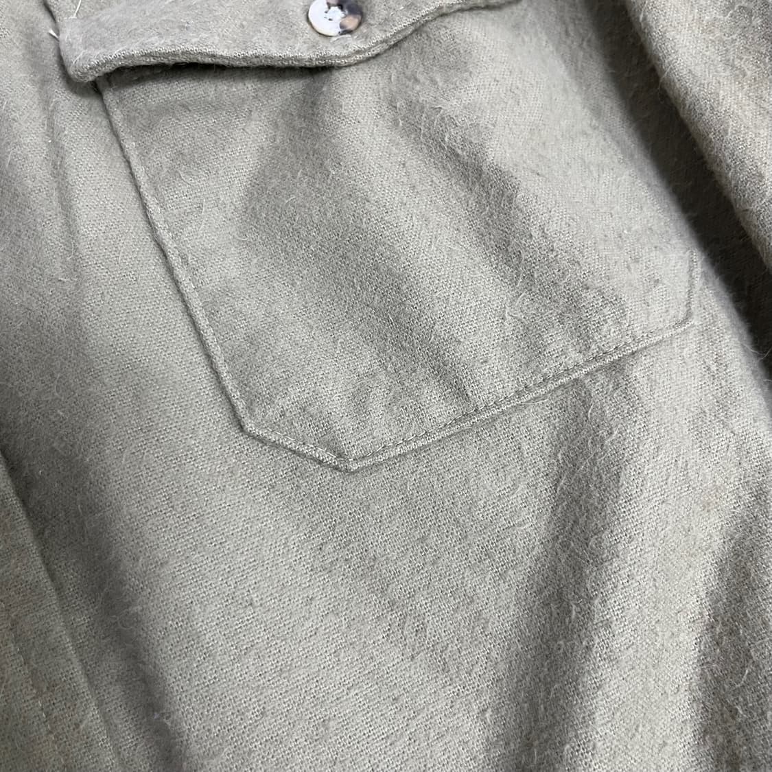 American Vintage . 빈티지 엘보패치 워크셔츠 상품이미지6