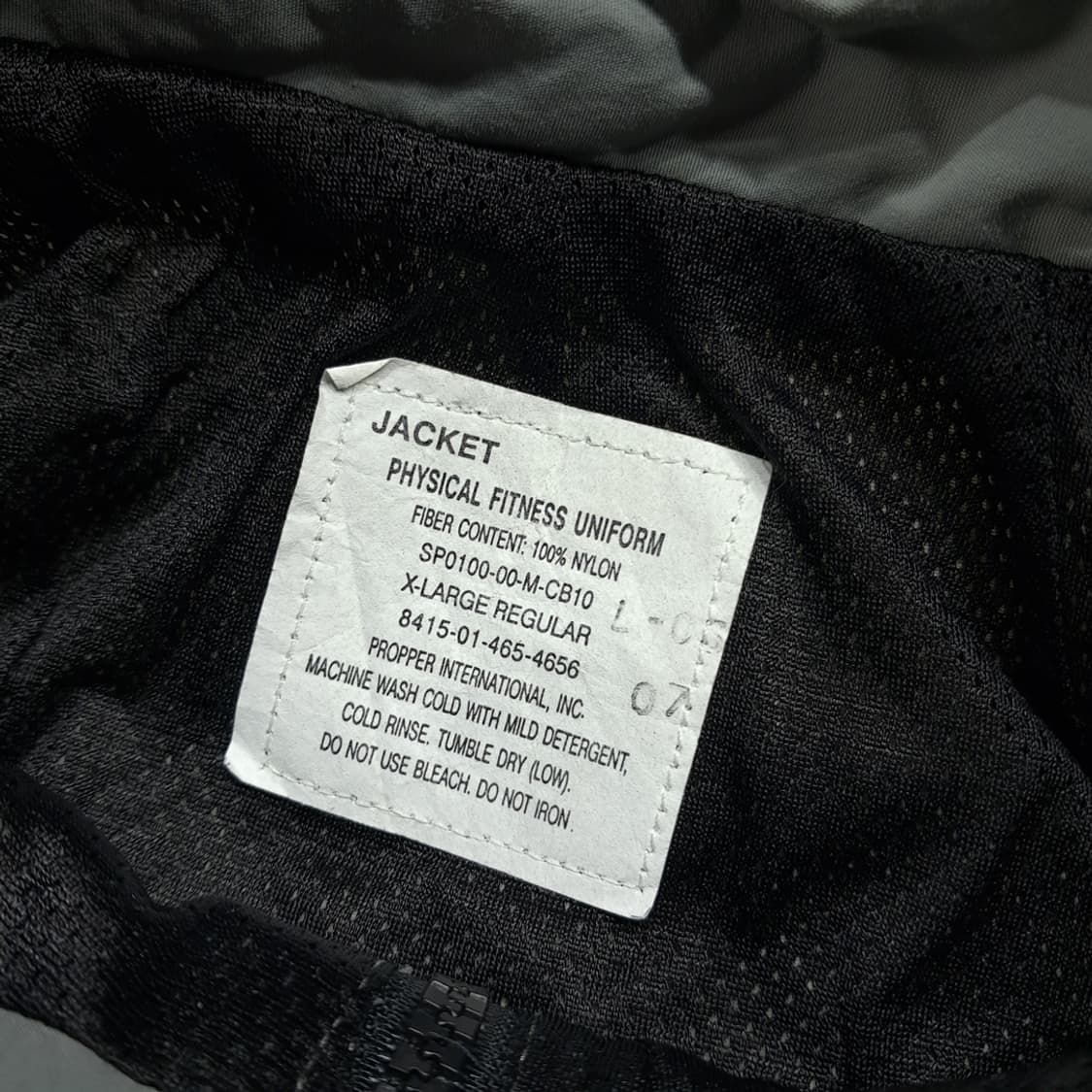 CL542 XL IPFU 1세대 미국판 프로퍼 00s 바람막이 자켓 상품이미지3