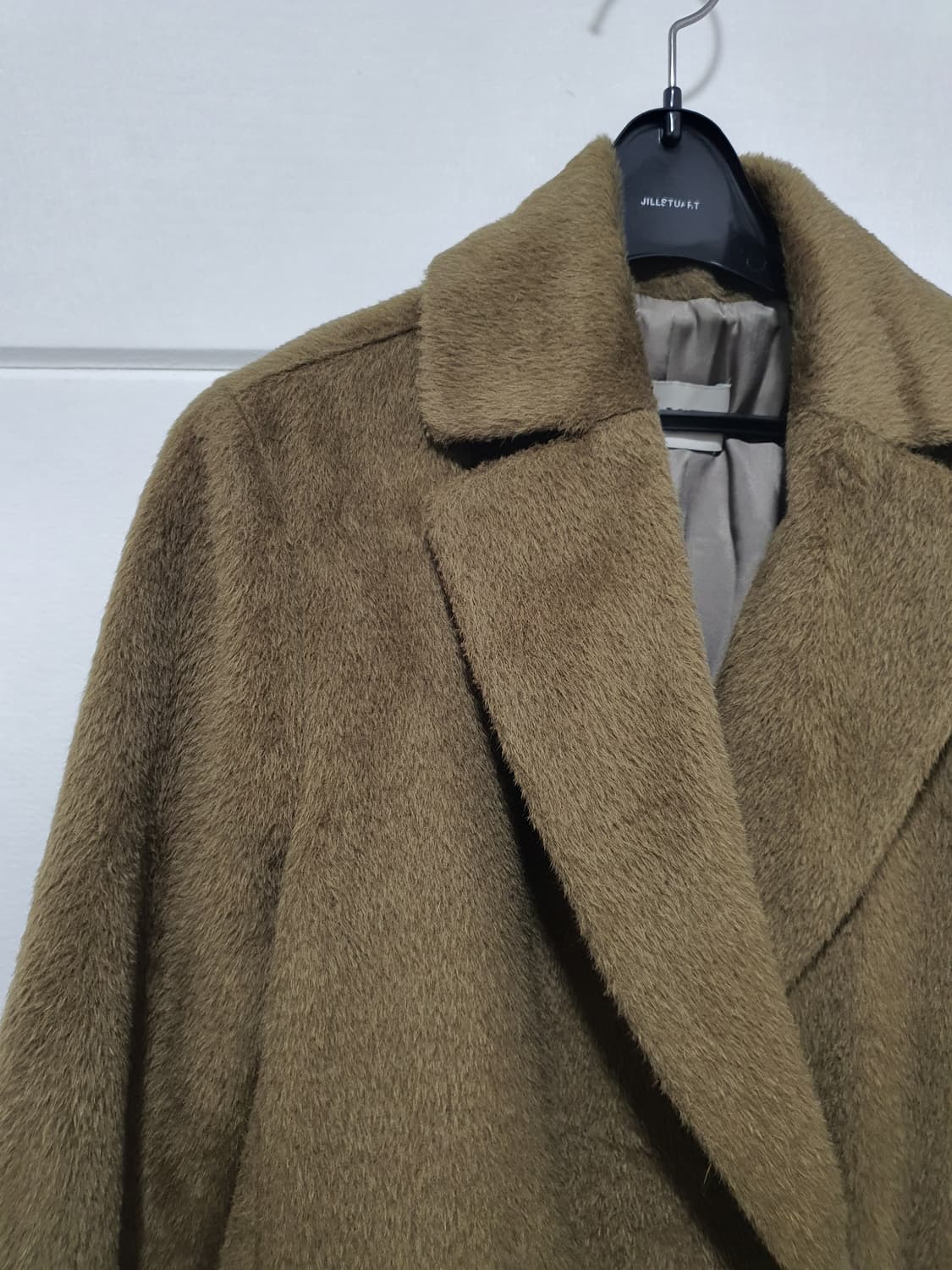 더한섬 마인 MINE 라마 혼방 이태리 롱코트 사이즈 160 상품이미지3