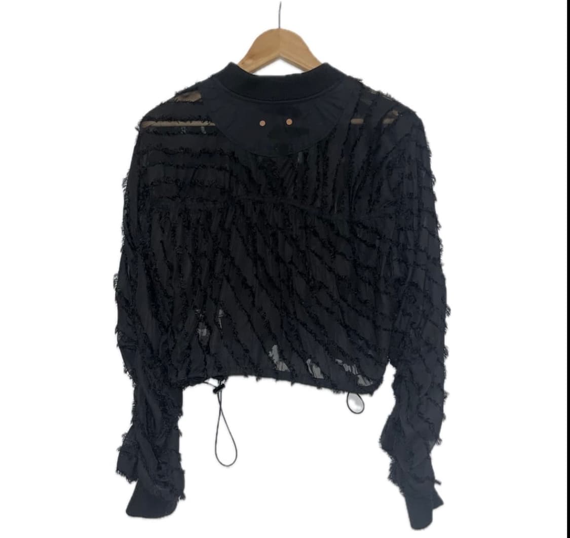 앤더슨벨 아디아 시스루 봄버자켓 XS 상품이미지3