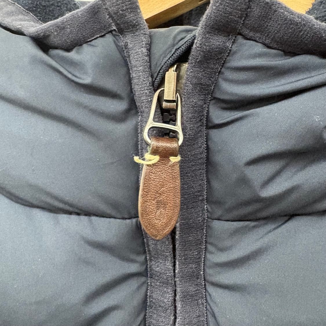 폴로 랄프로렌 빅포니 네이비 패딩 조끼 후드 XL 상품이미지3