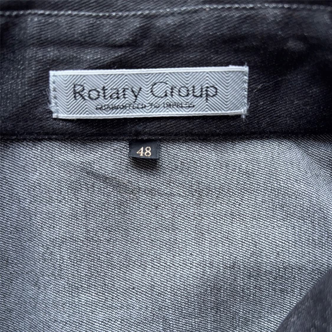 Rotary Group Japan 블랙 패턴 셔츠 상품이미지9
