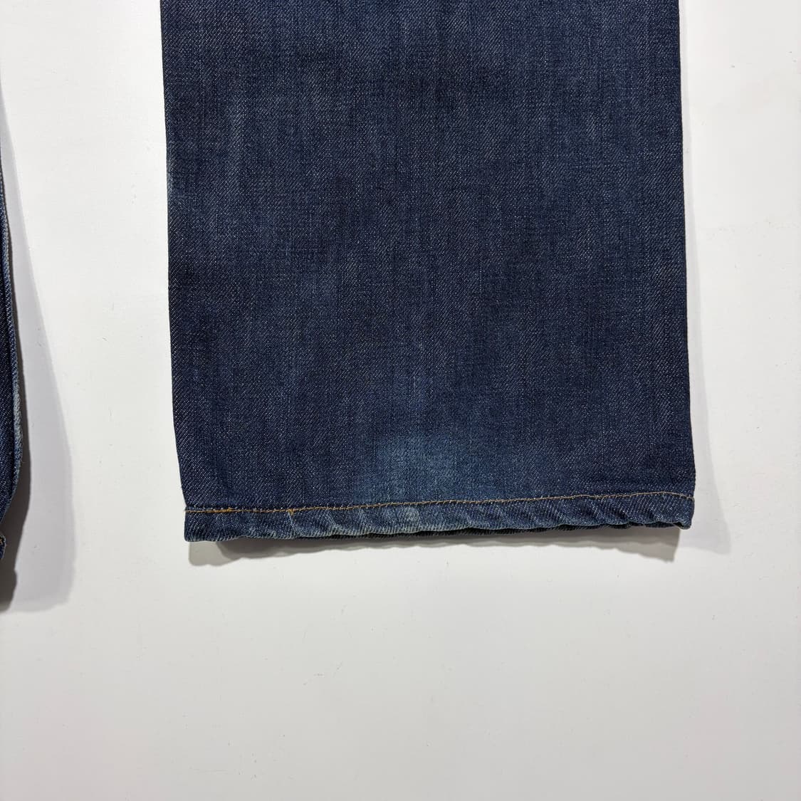 리바이스 506 워싱 진청 데님 팬츠 상품이미지5