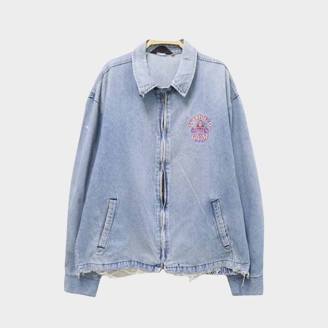 80'S SPORTSMASTER 데님 블루종 63095 상품이미지1