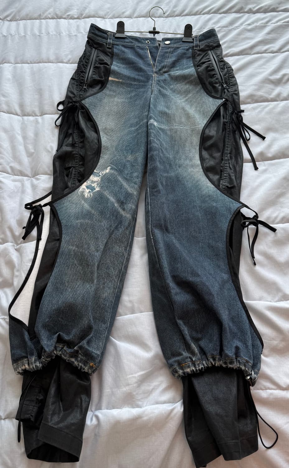 ADSB Denim Trompe L'oeil Layered pants 상품이미지4