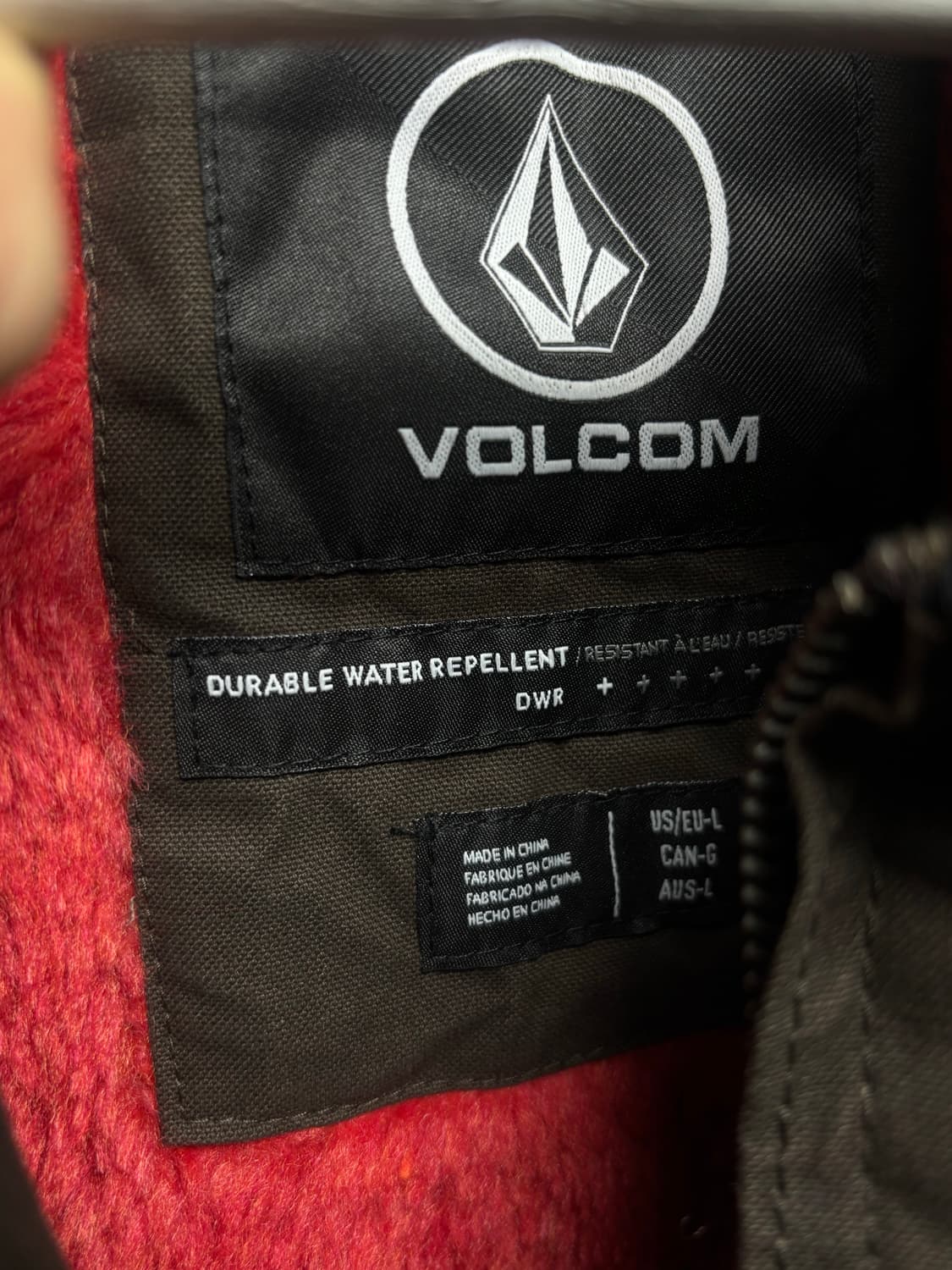 볼컴 워크자켓 L사이즈 상품이미지2