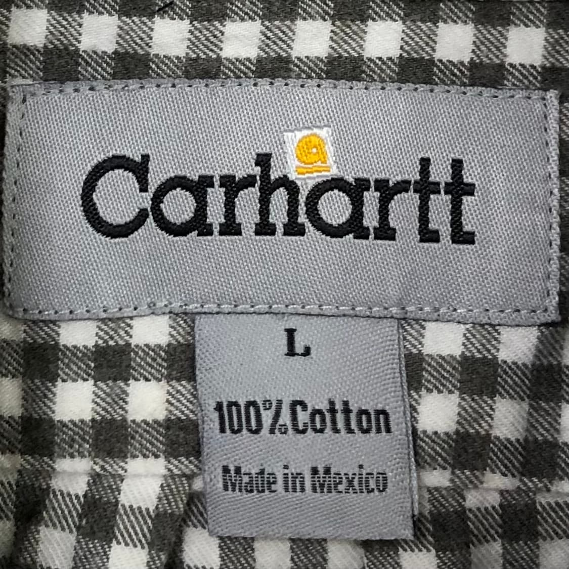 L 칼하트 체크 남방 상품이미지3
