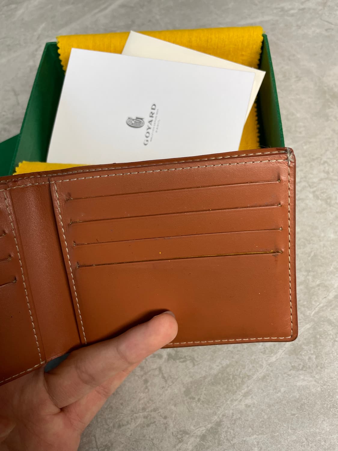 고야드 빅투아르 반지갑 상품이미지5