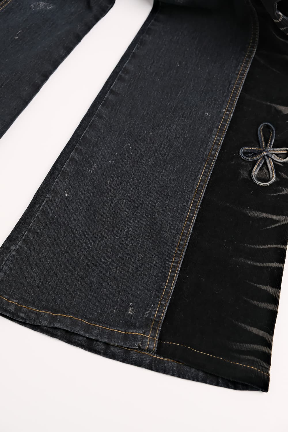 Side Pattern Bootcut Jeans ~34 상품이미지9