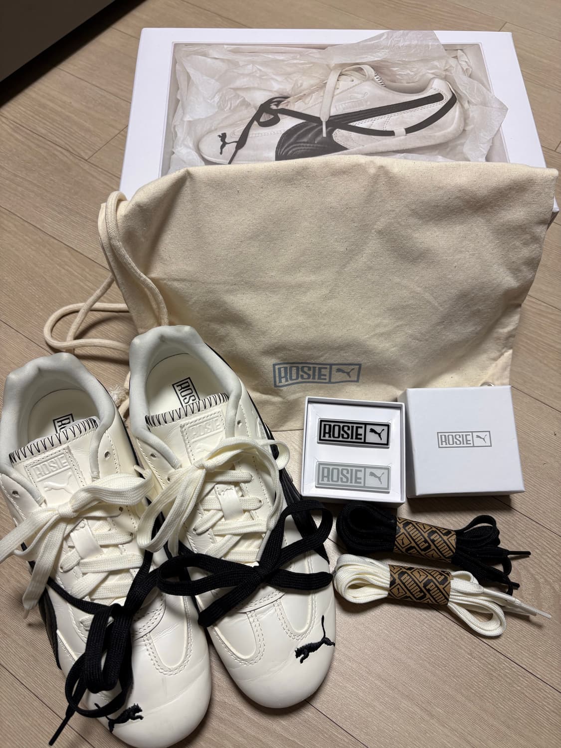 로제 푸마 스피드캣 웜화이트240 상품이미지1