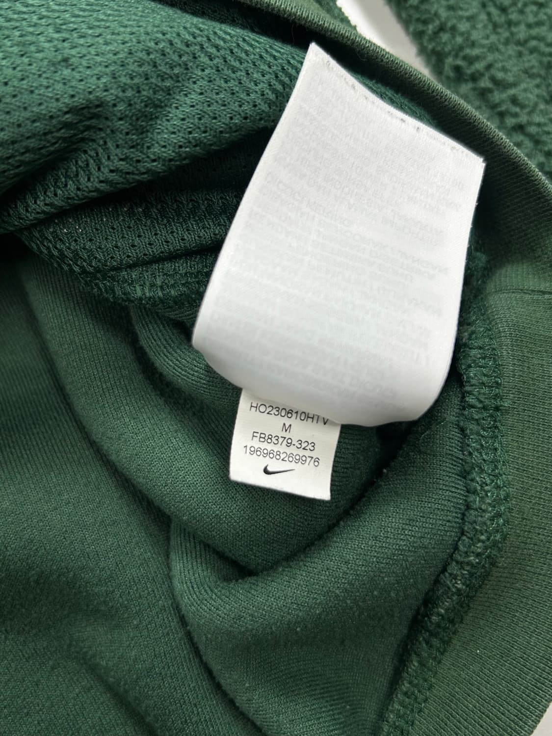 나이키 클럽 플리스 윈터라이즈드 크루즈 퍼 맨투맨 M 상품이미지7