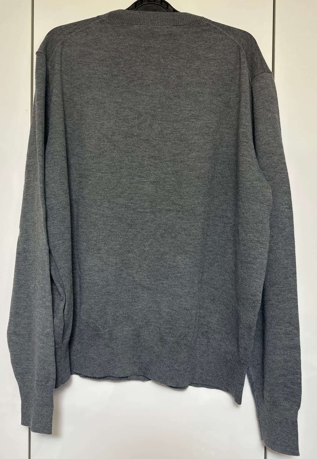 아미 그레이 하트 울가디건 남여공용 상품이미지5