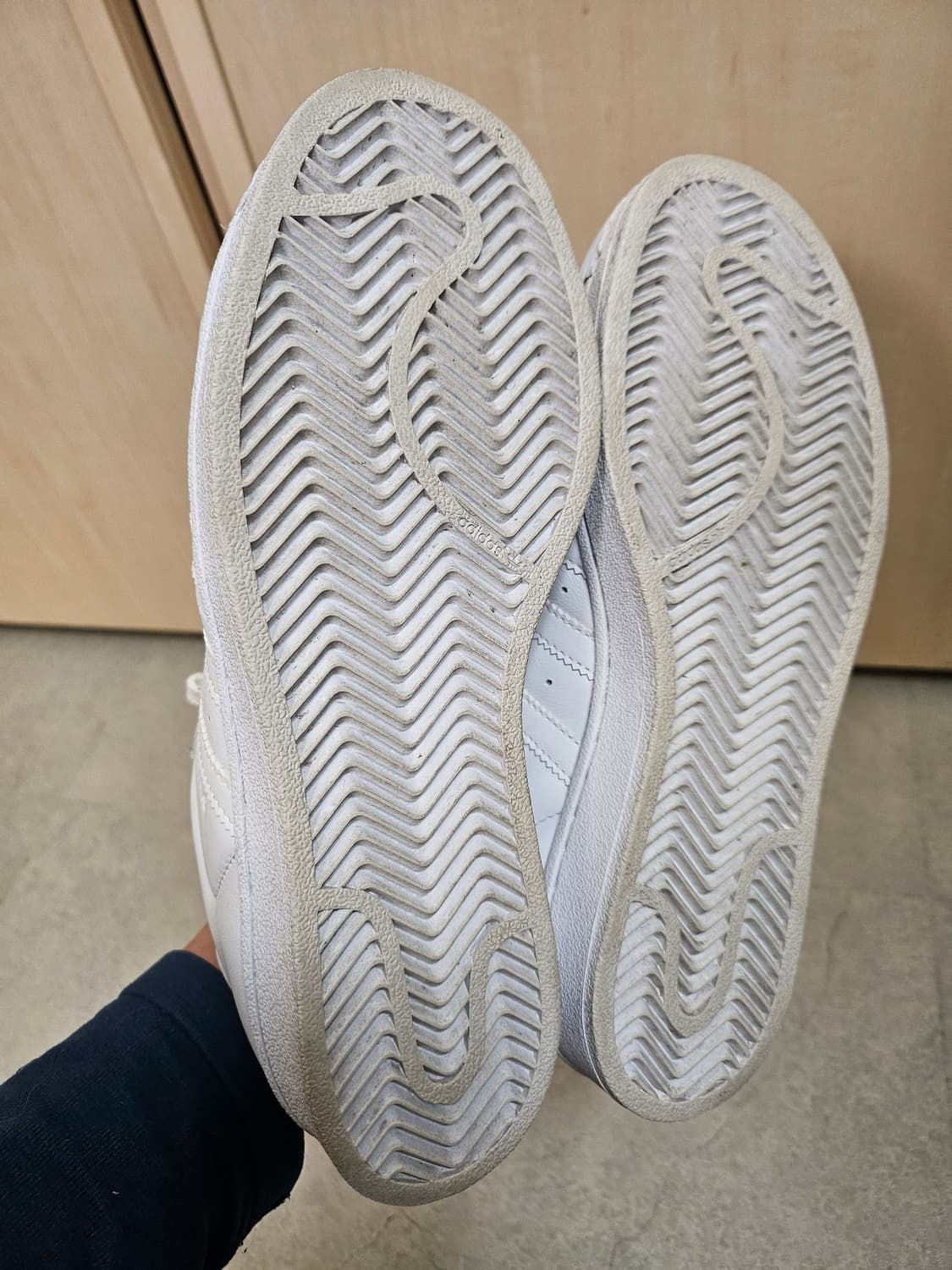 아디다스 슈퍼스타 흰색 230mm 상품이미지8