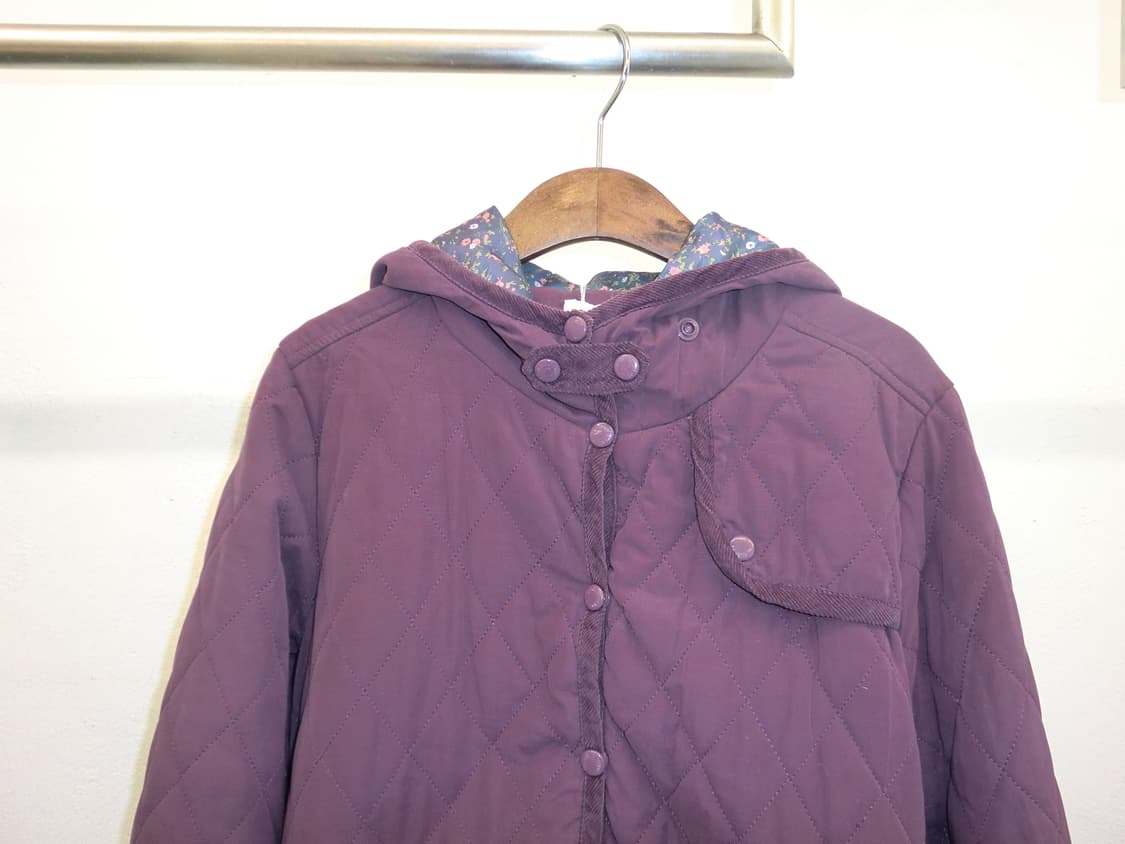 Plum quilting jacket 상품이미지1