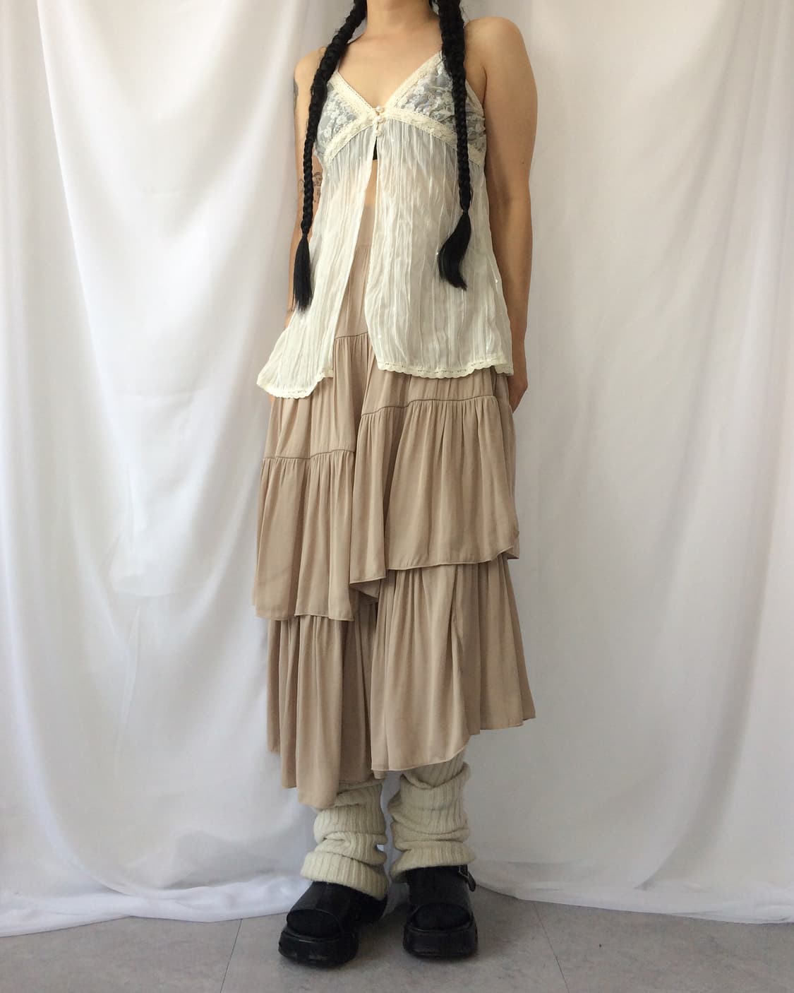 Lace point sleeveless 상품이미지7