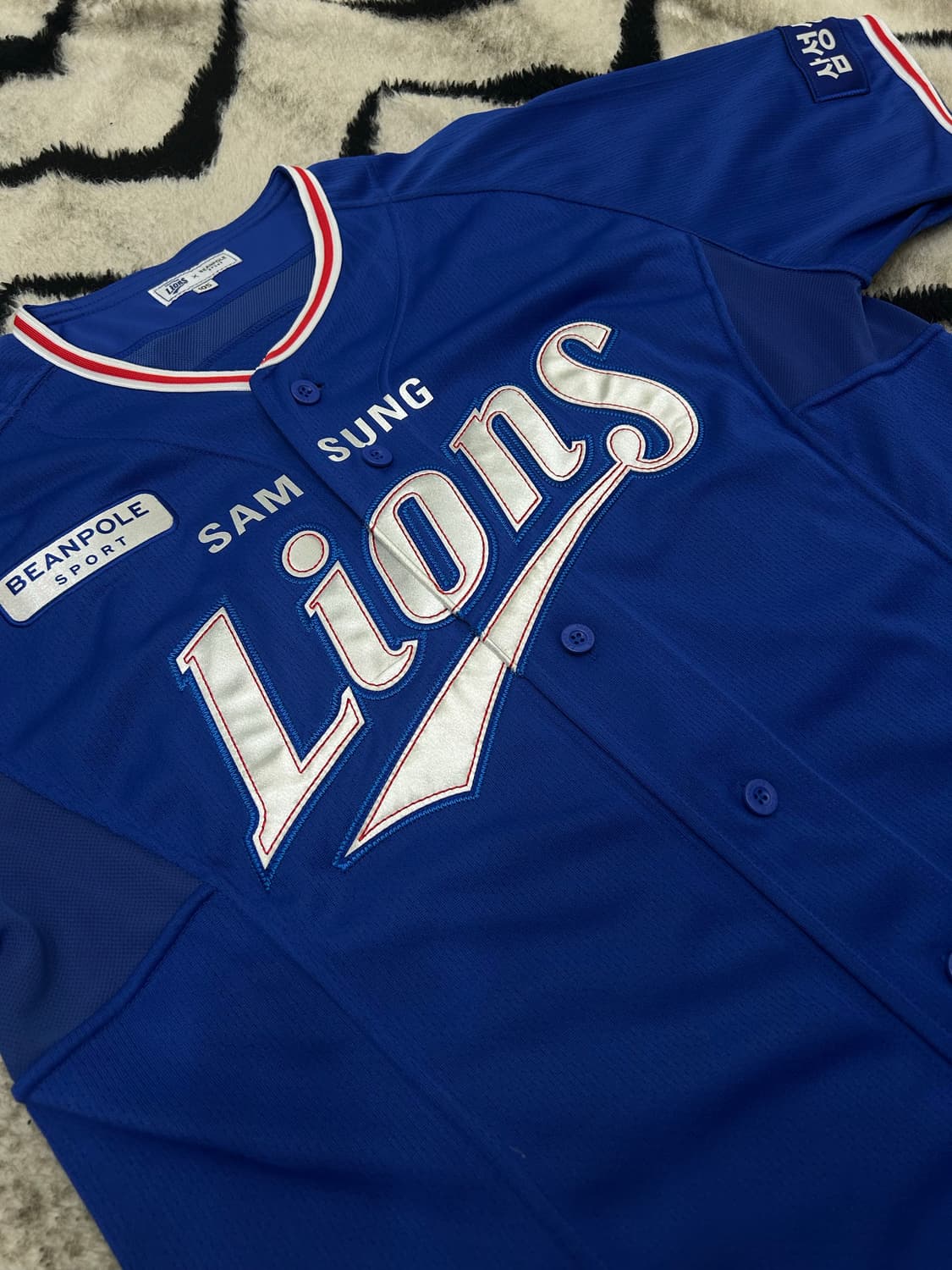 [XL]빈폴 삼성라이온즈 반팔유니폼/구자욱 상품이미지1