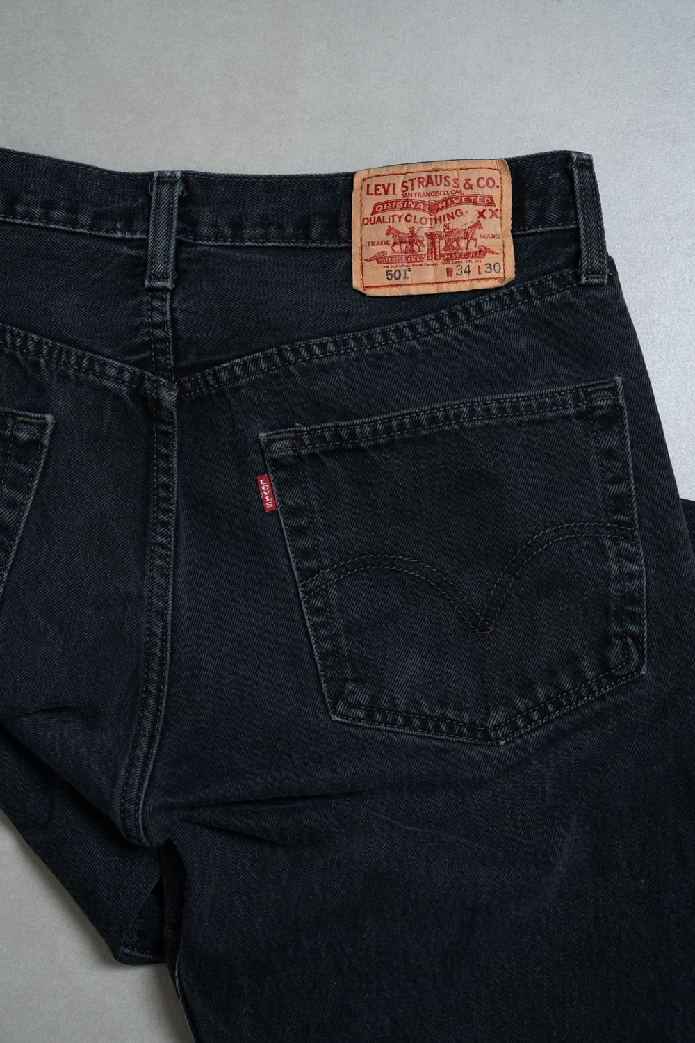 빈티지 리바이스501 블랙데님 34x30 상품이미지6