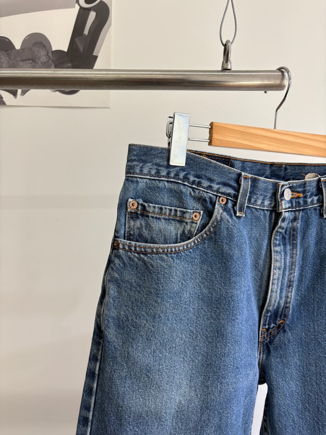 00's LEVIS 505 (Made in USA) 데님팬츠 상품이미지3