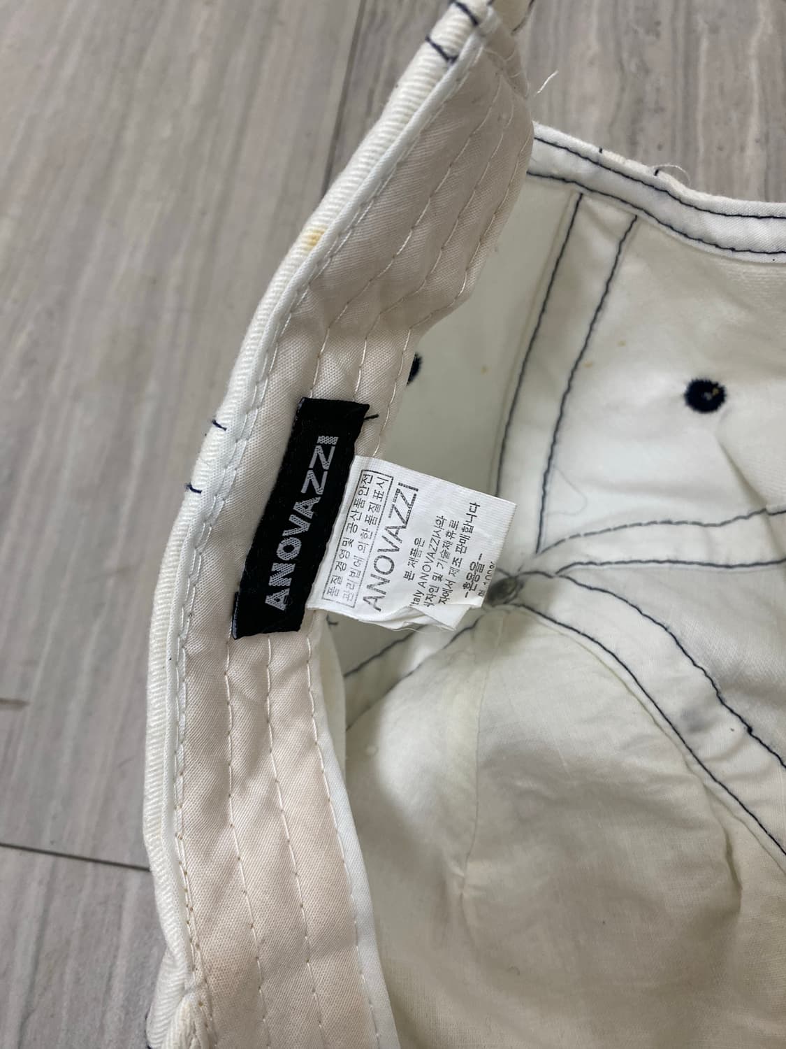 00’s Union Jack Print White Cap 상품이미지4