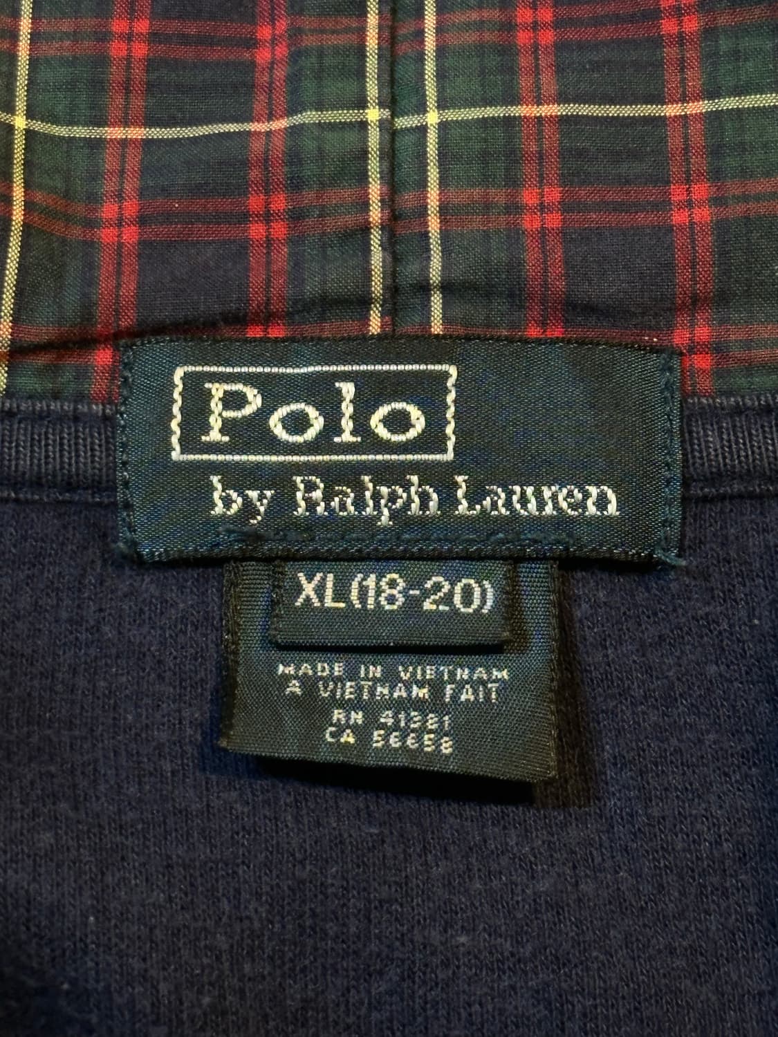 폴로 랄프로렌 POLO 빅포니 로고 후드티 네이비 상품이미지4
