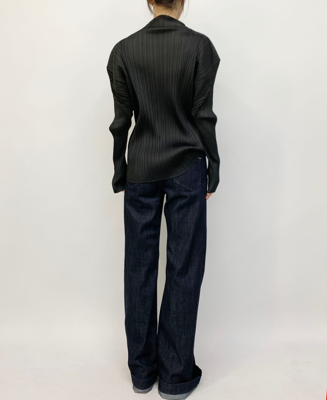 플리츠 플리즈 블라우스 상품이미지3