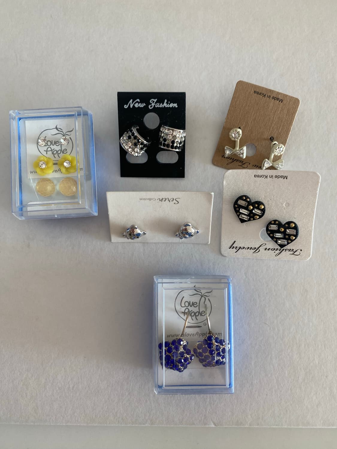 새상품 귀걸이 세트 일괄 상품이미지1