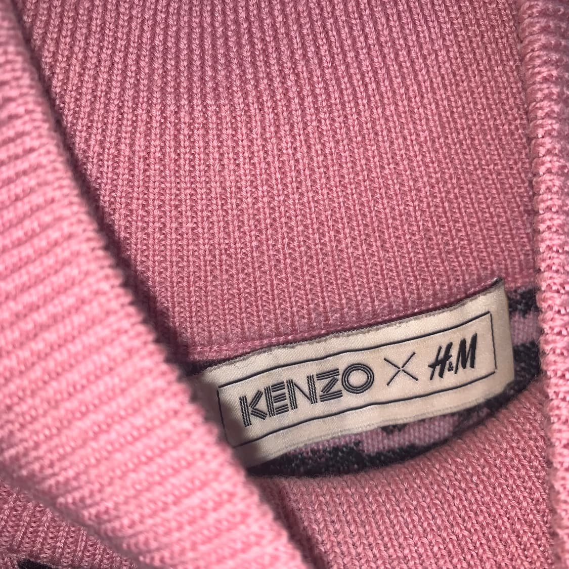 kenzo x HM 호피 니트 원피스 상품이미지5