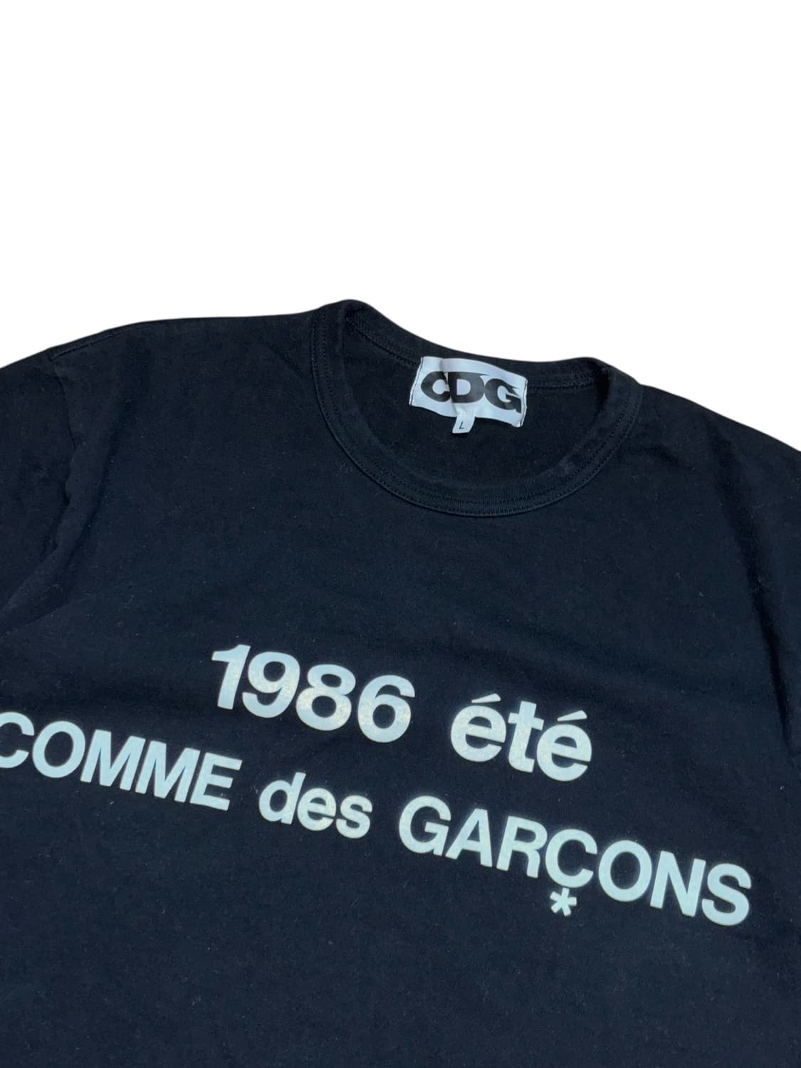 꼼데가르송 cdg 빅로고 반팔 티셔츠 상품이미지4