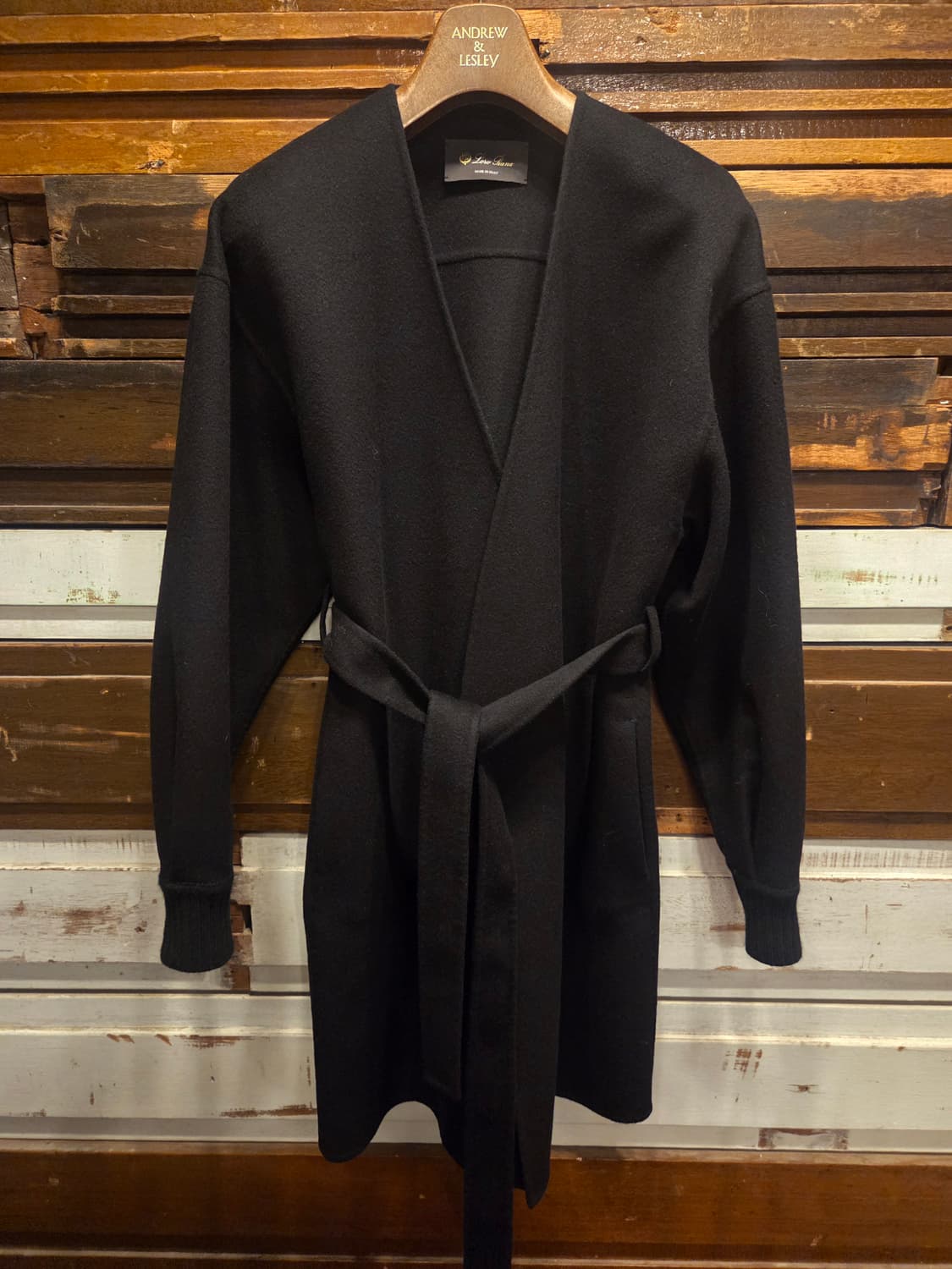 로로피아나 캐시미어 랩코트 상품이미지2