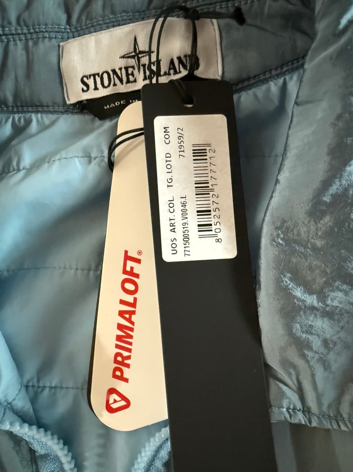 스톤아일랜드 나일론메탈 프리마로프트 자켓 상품이미지4